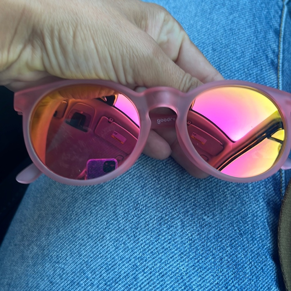 Goodr pink sunglasses